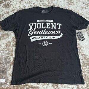 NWT Violent Gentleman Tshirt